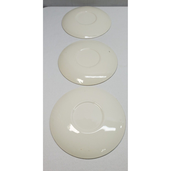 3 Edwin Knowles China Blue Bells Saucers - Picture 3 of 12